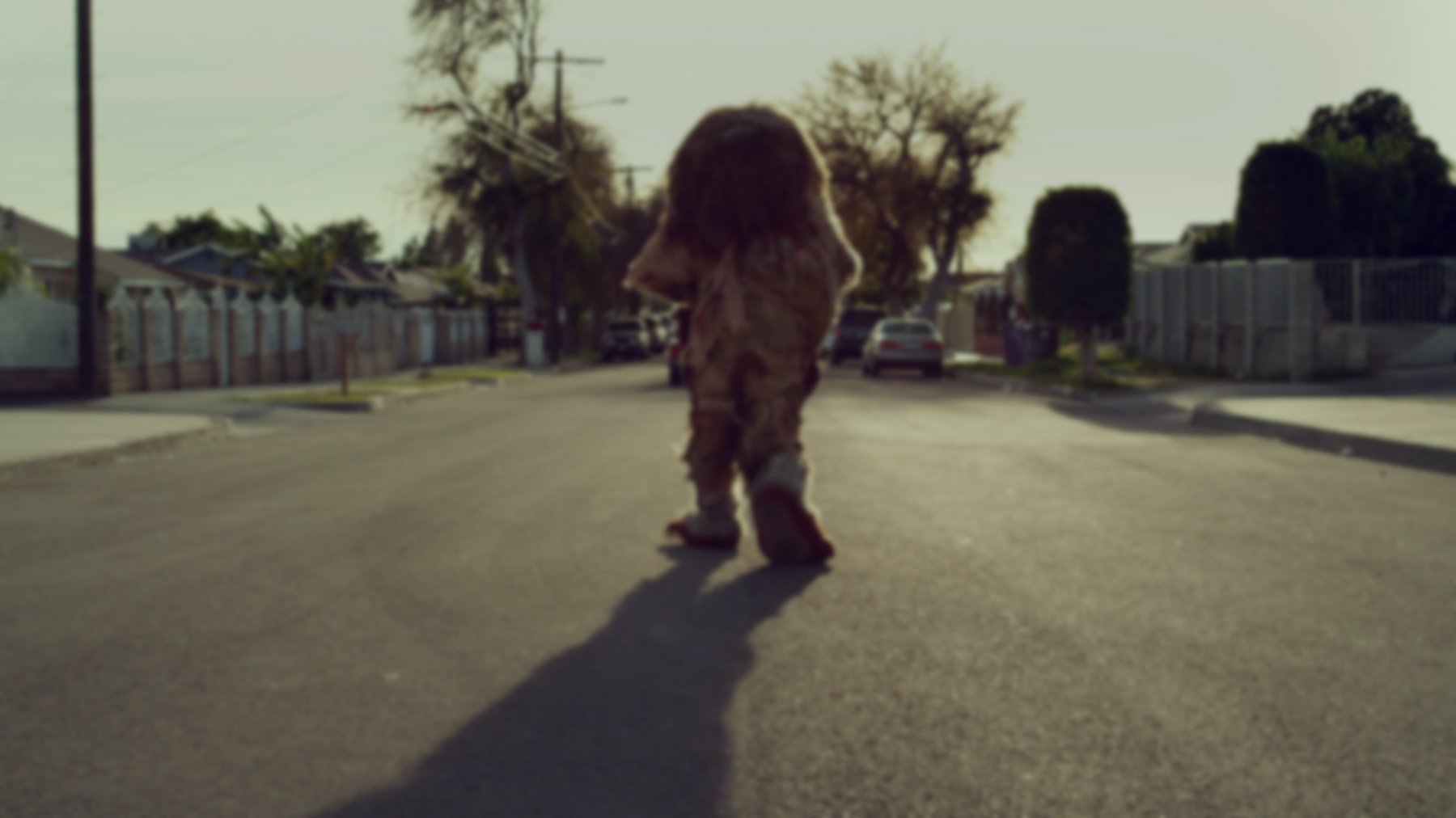 Maurice on the street, still from the film