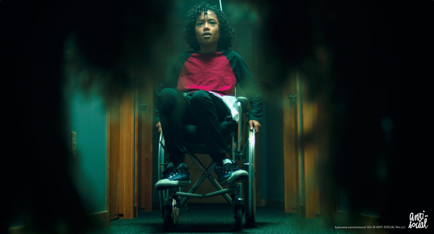 Will at the end of the hallway, still from ANTi-SOCiAL