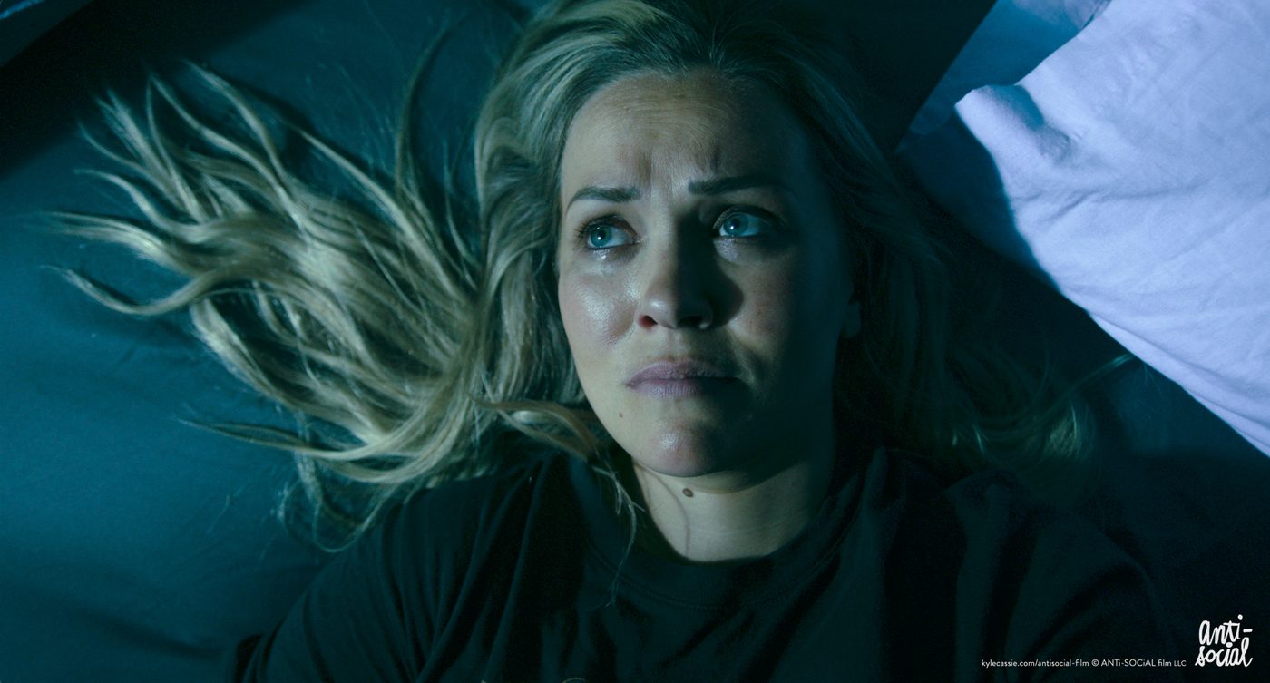 Juniper on the floor, still from ANTi-SOCiAL